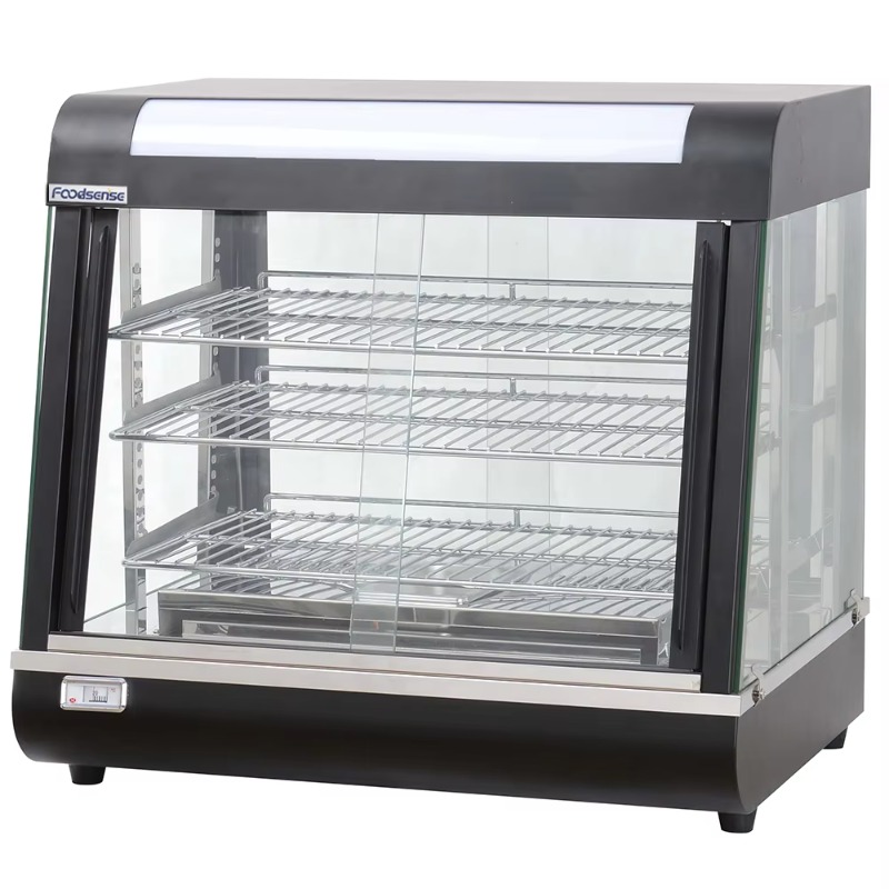 Commercial Kitchen Cabinet - Commerciële geïsoleerde roestvrijstalen displaykast met volledig