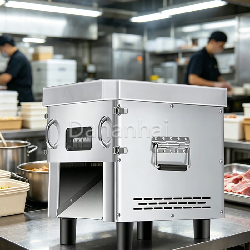 Commercial Kitchen Appliance - Commerciële elektrische versnijmachine voor vers rundvlees,
