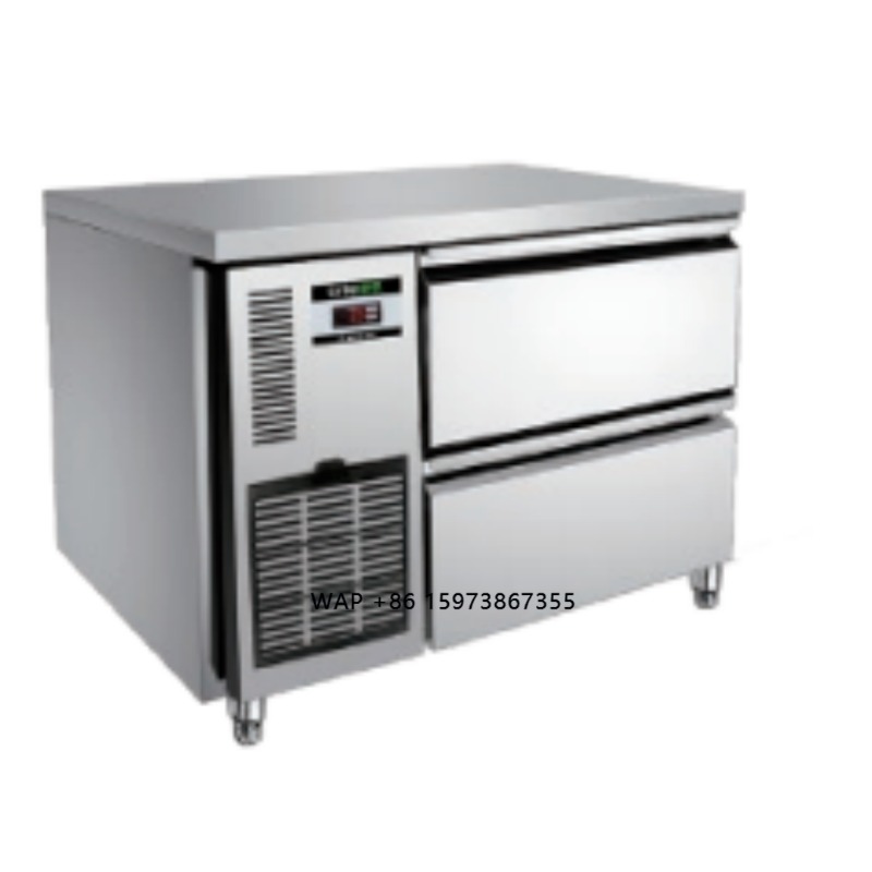 Commercial Kitchen Cabinet - Commerciële roestvrijstalen luchtgekoelde vershoudkast hotelkeuken koelkast