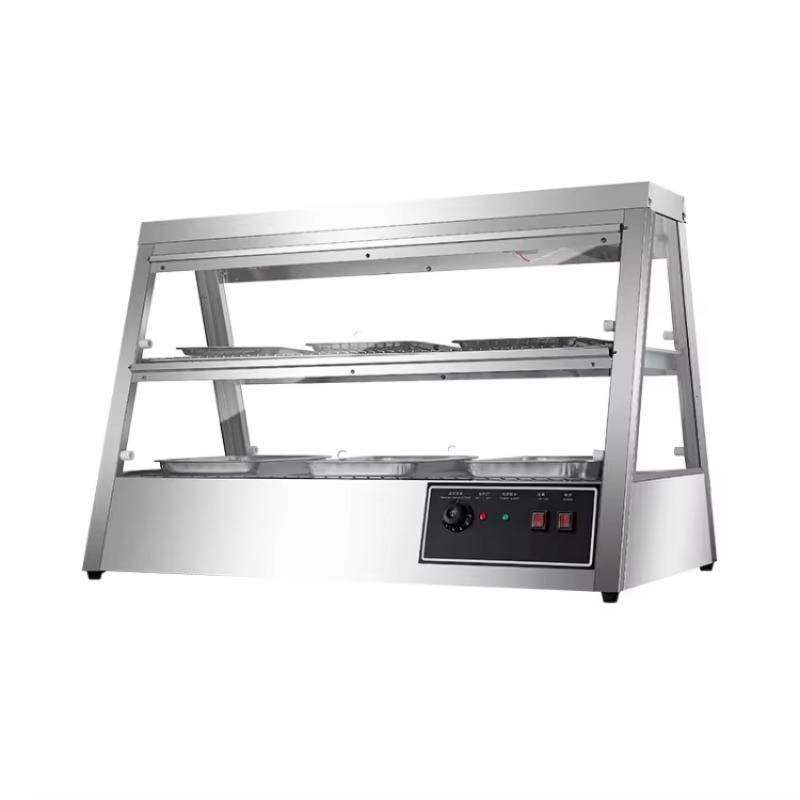Commercial Kitchen Cabinet - Commerciële geïsoleerde roestvrijstalen verwarmingskast met elektrische
