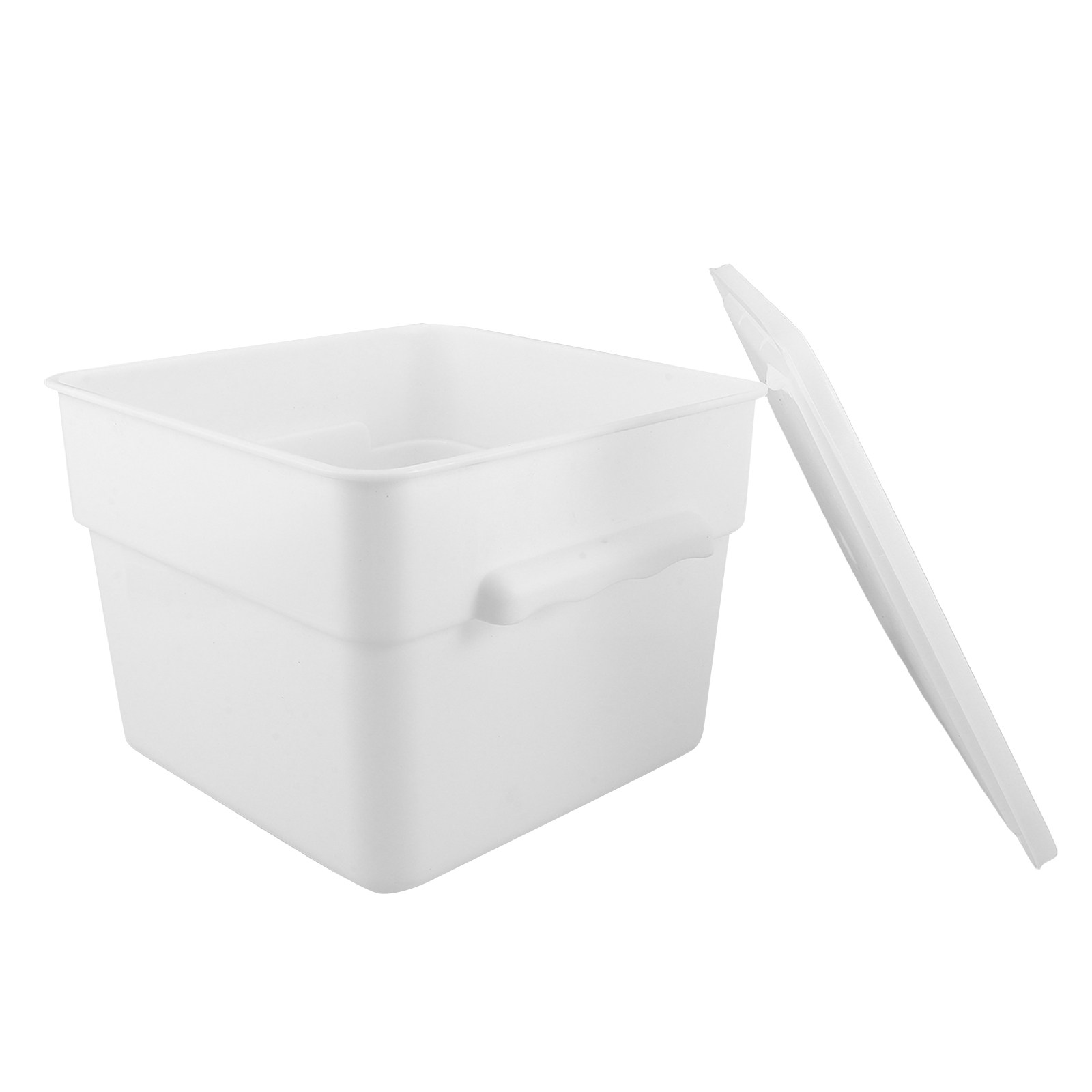 Commercial Kitchen Microwave - 12L Commerciële Vierkante Plastic Voedselopslagcontainer met