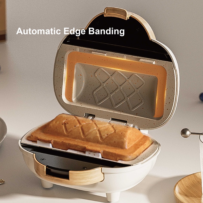 Sandwich Press Panini - 500W Sandwich Machine Snelle Ontbijtmachine Thuis