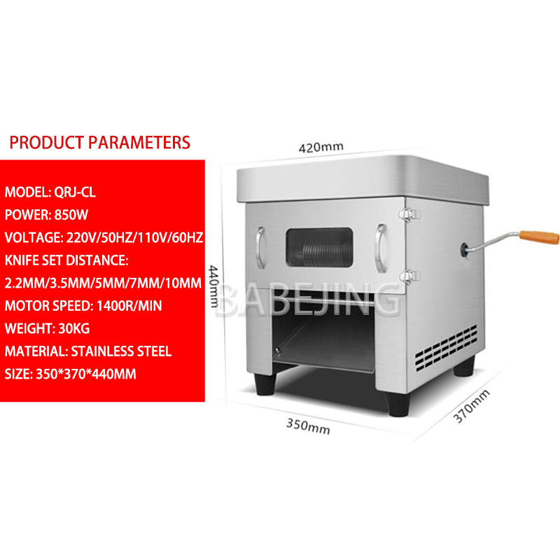 Elektrische vlees- en groente- - Commercial Kitchen Appliance recensie en prijs