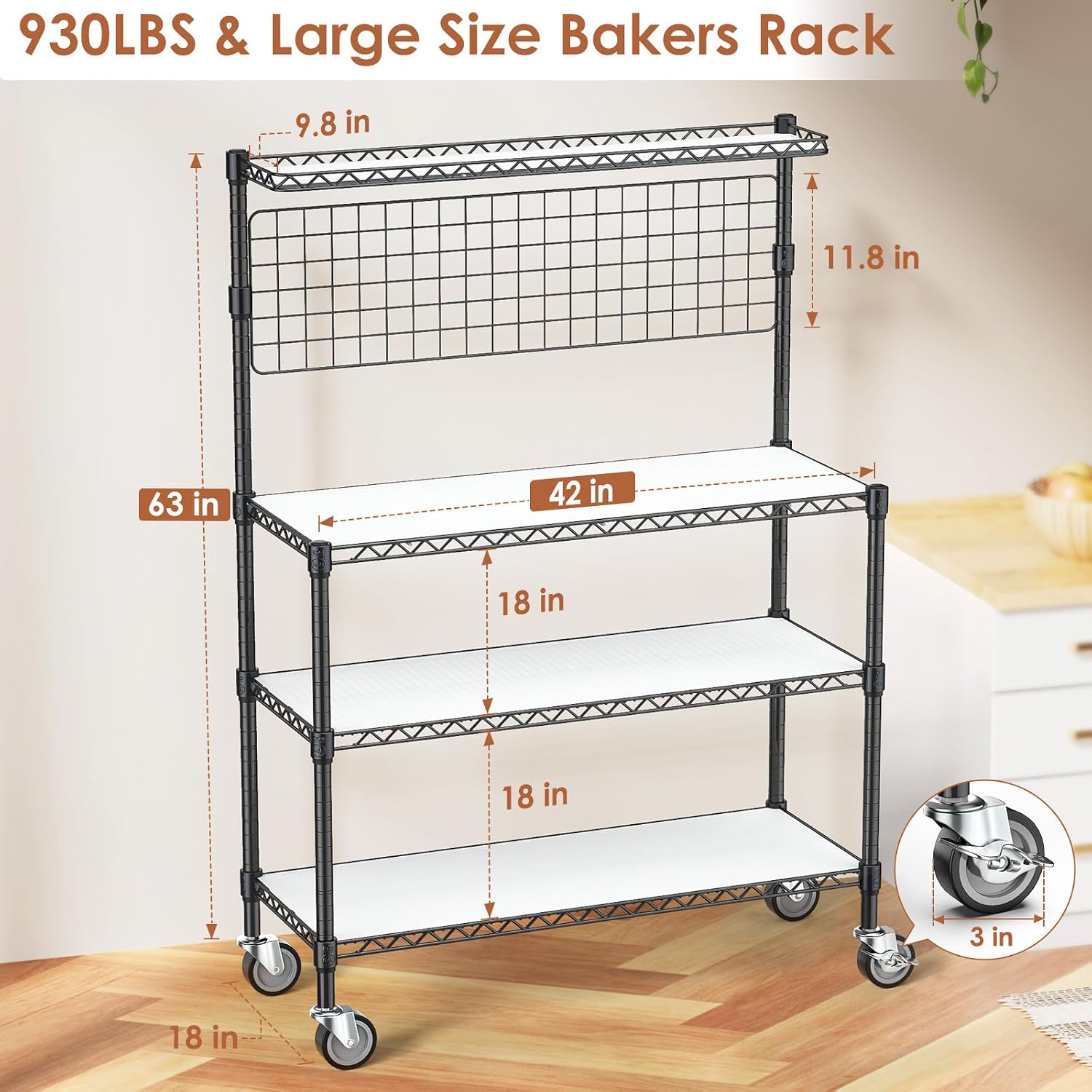 Bakkersrek Display Stand Opsla - Commercial Kitchen Microwave recensie en prijs
