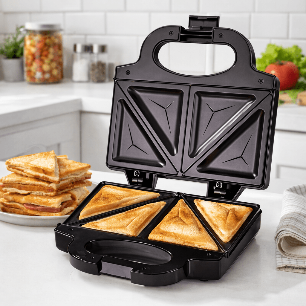 2-in-1 750W snelverhittende sa - Sandwich Press Panini recensie en prijs