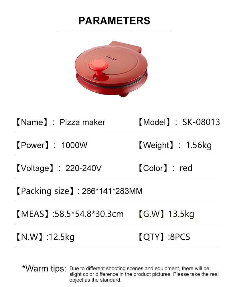 110V elektrische pizzamachine, - Sandwich Press Panini recensie en prijs