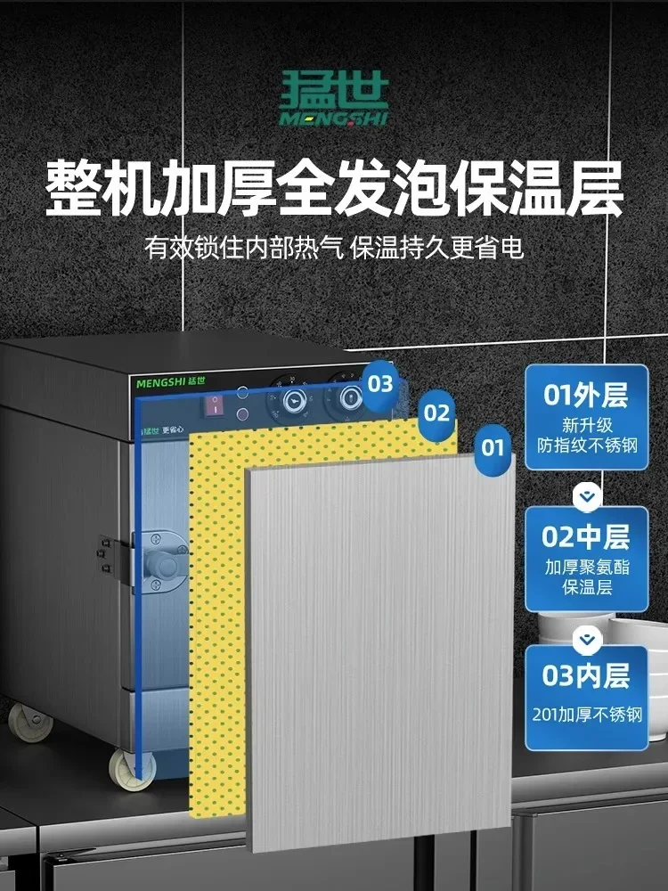 220V roestvrijstalen elektrisc - Commercial Kitchen Cabinet recensie en prijs