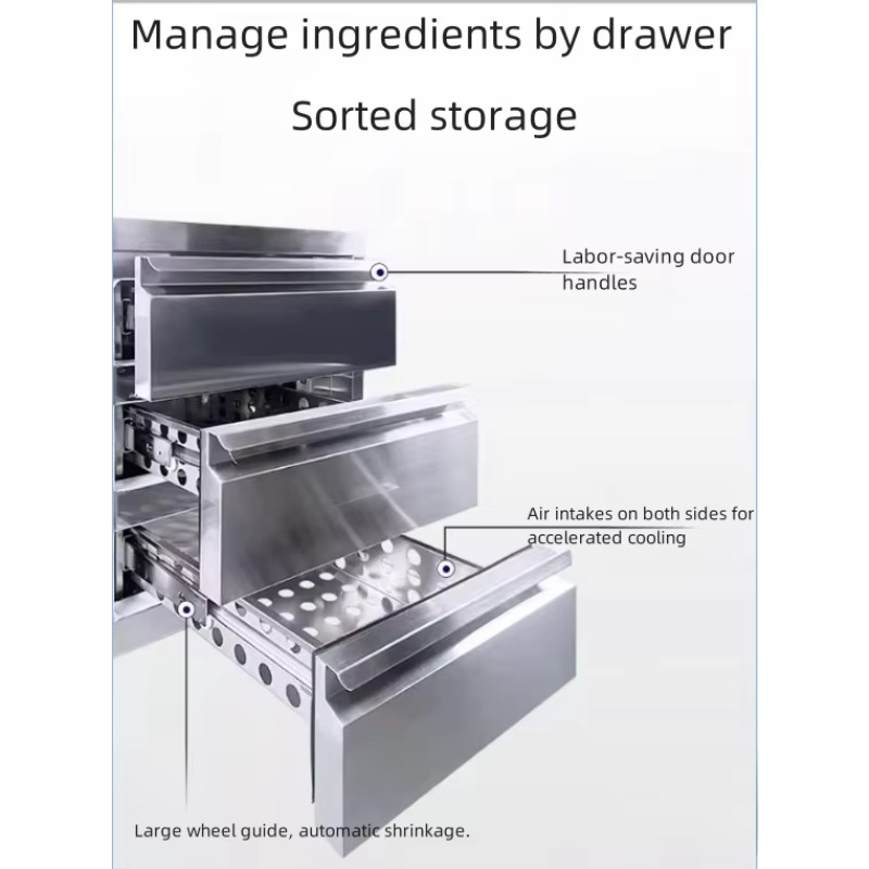 Commerciële roestvrijstalen lu - Commercial Kitchen Cabinet recensie en prijs