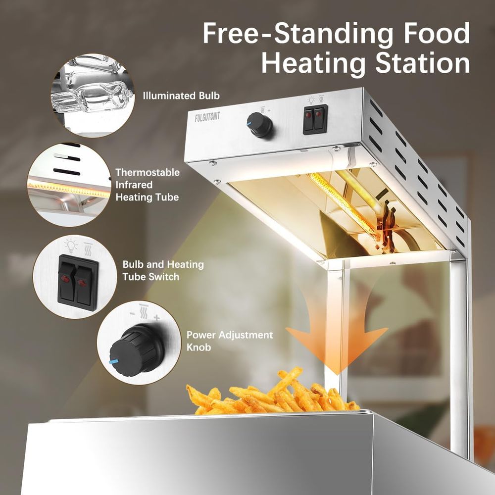 Frietenverwarmer, commerciële  - Commercial Kitchen Cabinet recensie en prijs