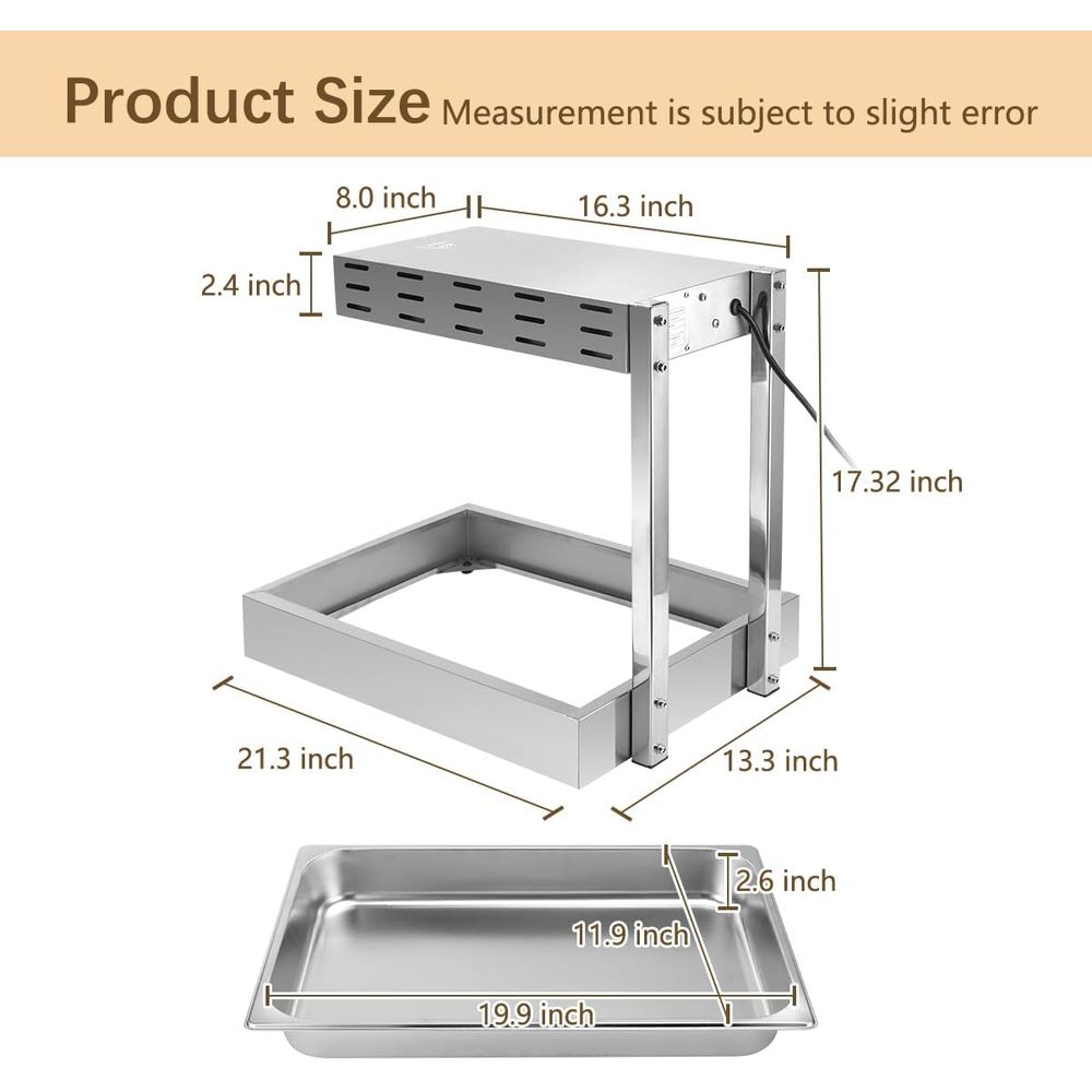 Frietenverwarmer, commerciële  - Commercial Kitchen Cabinet recensie en prijs