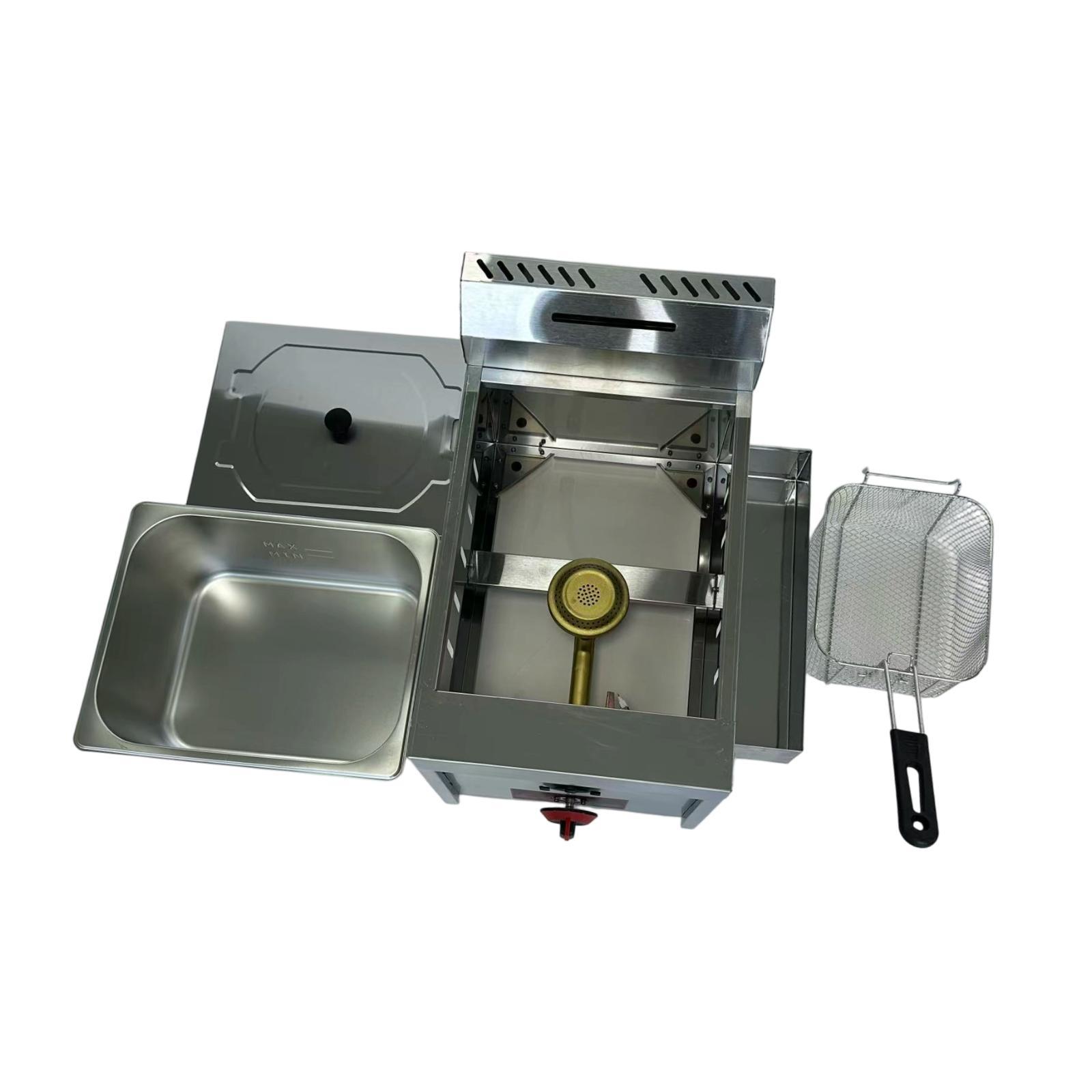 Commerciële gasfriteuse, stevi - Commercial Kitchen Appliance recensie en prijs