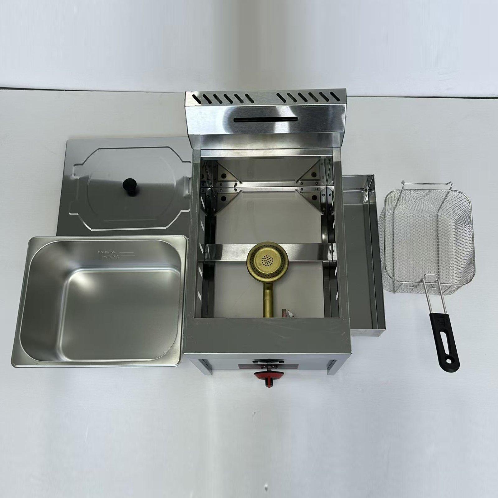 Commerciële gasfriteuse, stevi - Commercial Kitchen Appliance recensie en prijs