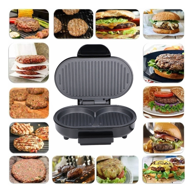 750W Elektrische Steakgrill, E - Sandwich Press Panini recensie en prijs